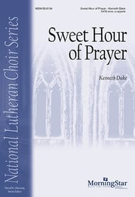 Sweet Hour of Prayer SATB choral sheet music cover Thumbnail